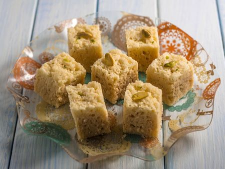 Bhang Badam Burfi: 