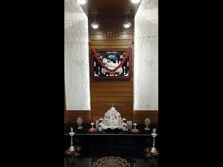 Elegant Pooja Room Design Elegant Pooja Room Design