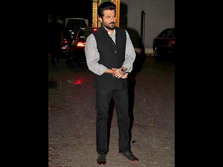 Anil Kapoor In Black And Grey Anil Kapoor In Black And Grey
