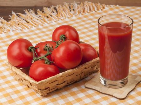 Tomato juice toner: