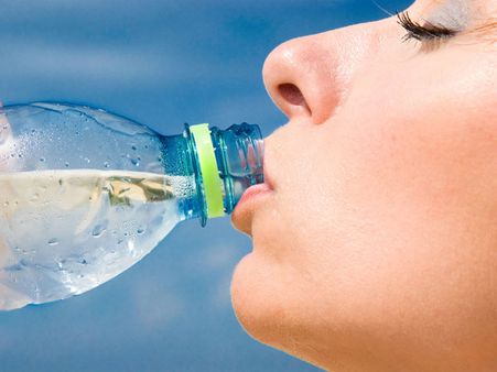 Drinking Cold Water Drinking Cold Water