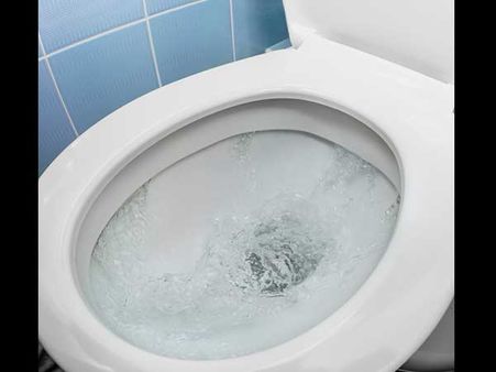 Not Closing The Toilet Lid During Flushing