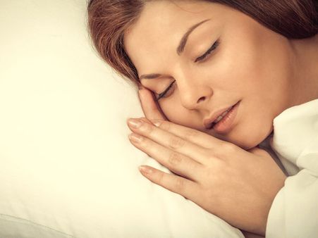 Never sleep with your makeup on: 