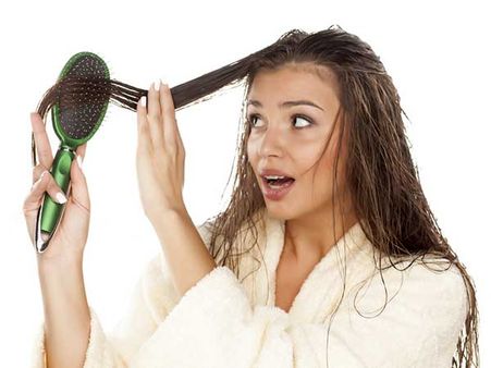 Combing Wet Hair