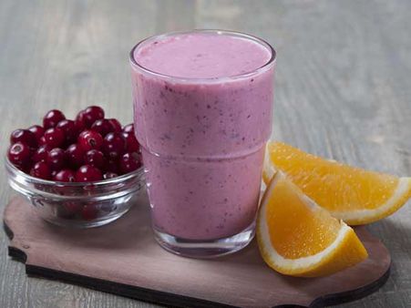 Cranberry & Orange Smoothie