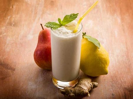 Ginger & Pear Smoothie