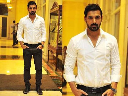 Looking Dapper In White-Black Combo