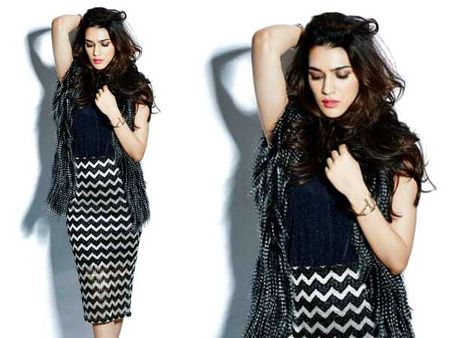 Printed Pencil Skirt