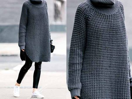 Heavily-Knitted Sweaters