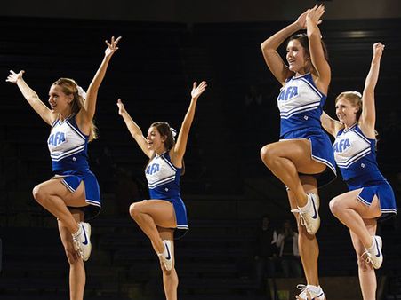 9.Cheerleading: 