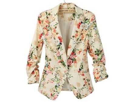 Floral Blazer