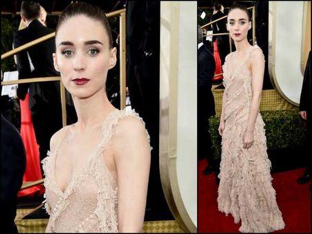 Rooney Mara In A Naked Dress