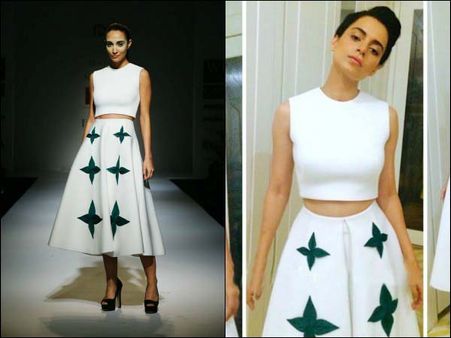 Kangana Ranaut In White Separates Kangana Ranaut In White Separates