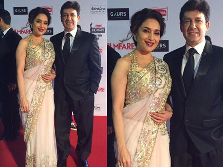 Madhuri Dixit With Husband