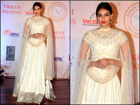 Athiya Shetty In White Lehenga - Best Dressed
