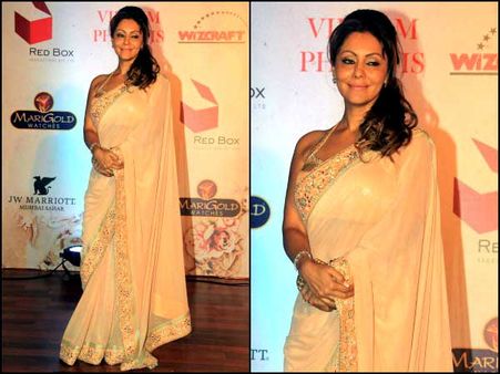 Gauri Khan In Beige Saree