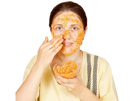 Carrot Mask To Remove Wrinkles