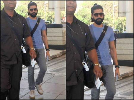 Farhan Akhtar's New Man Bun