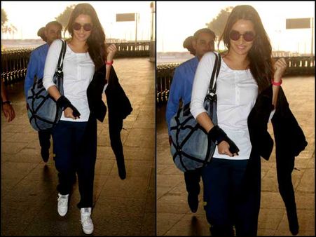 Shraddha Kapoor In White Top