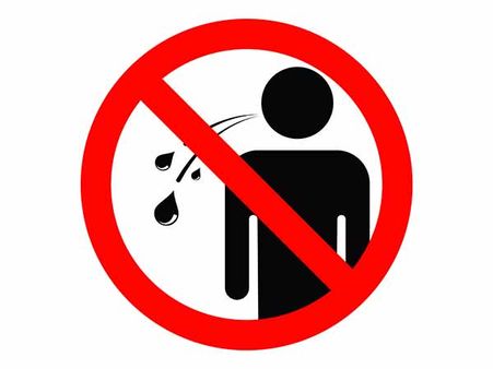 In France Spitting On Road Is Banned