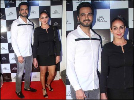 Esha Deol With Husband Esha Deol With Husband