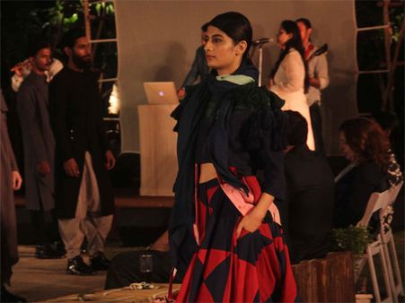 Exquisite Red Flared Skirt