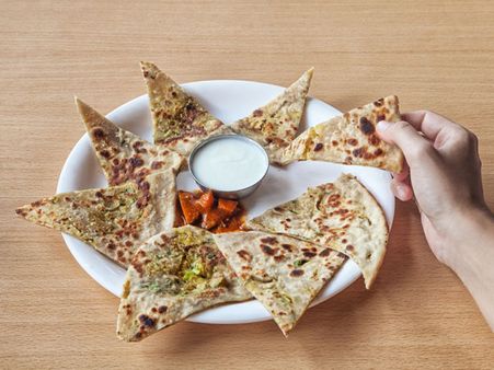 Egg And Cheese Paratha