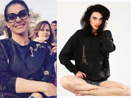Kajol In Ride To Paris Sweatshirt Kajol In Ride To Paris Sweatshirt