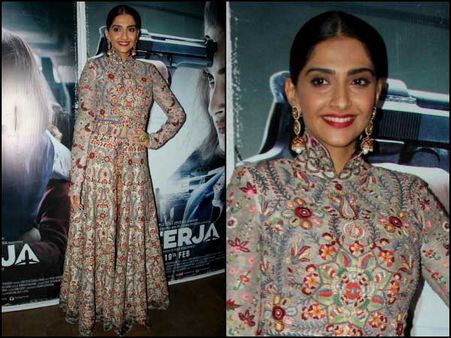 Sonam In Anamika Khanna