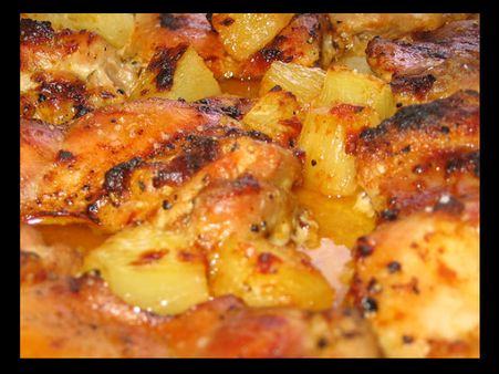 Pineapple Thai Chicken Recipe: 