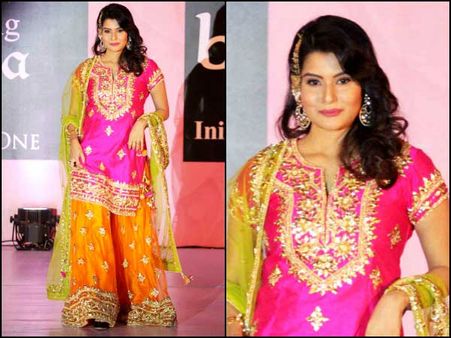 The Multi-Hued Lehenga The Multi-Hued Lehenga