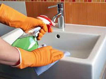 Wear Gloves While Cleaning Wear Gloves While Cleaning