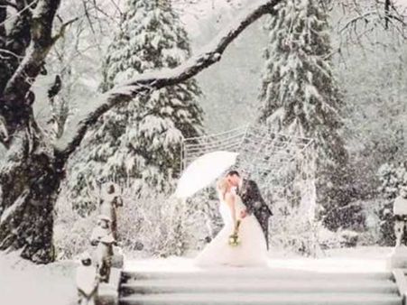 Snowfall Wedding