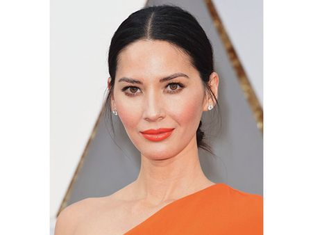 Olivia Munn's Tight Messy Bun