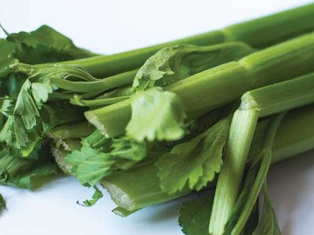 A Celery Facial: 