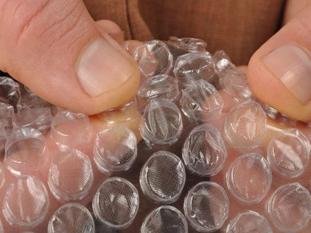 Popping A Bubble Wrap Popping A Bubble Wrap
