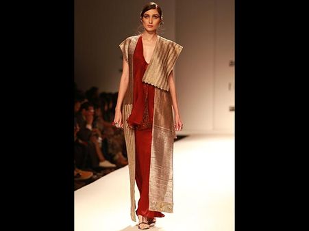 Working With Sheer Borcade 