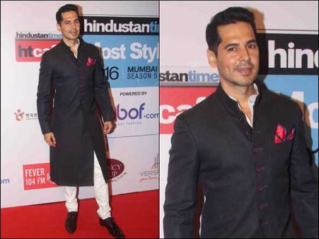 Dino In Classic Blue Kurta Dino In Classic Blue Kurta