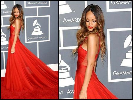 Rihanna At The Grammys
