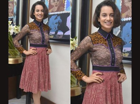 Kangana Ranaut In A Gucci Dress
