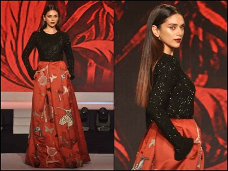 Aditi In Maroon Skirt Aditi In Maroon Skirt