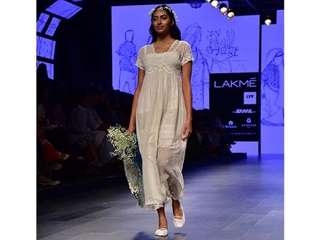 Lace Work Adding To Summer Charm