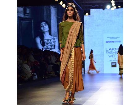 The Half Saree The Half Saree