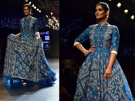 Beautiful Ileana D'Cruz Walks For Rahul Mishra