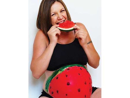 Painted Watermelon Belly