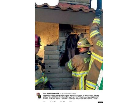 The Woman Who Got Stuck In Chimney