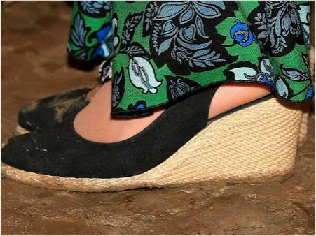 Day 3, Dress 3, Shoes: Black Wedges