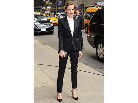 In Saint Laurent Suit In Saint Laurent Suit