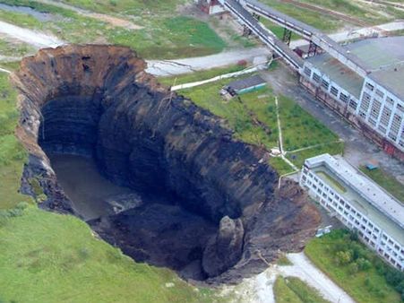 Berezniki Sinkhole, Russia