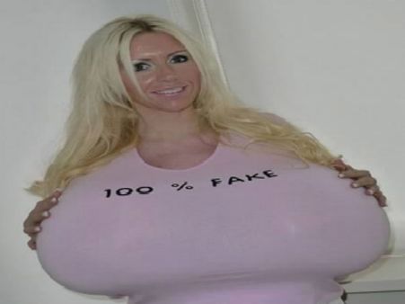 The Woman With Europe's Largest Fake Breasts The Woman With Europe's Largest Fake Breasts